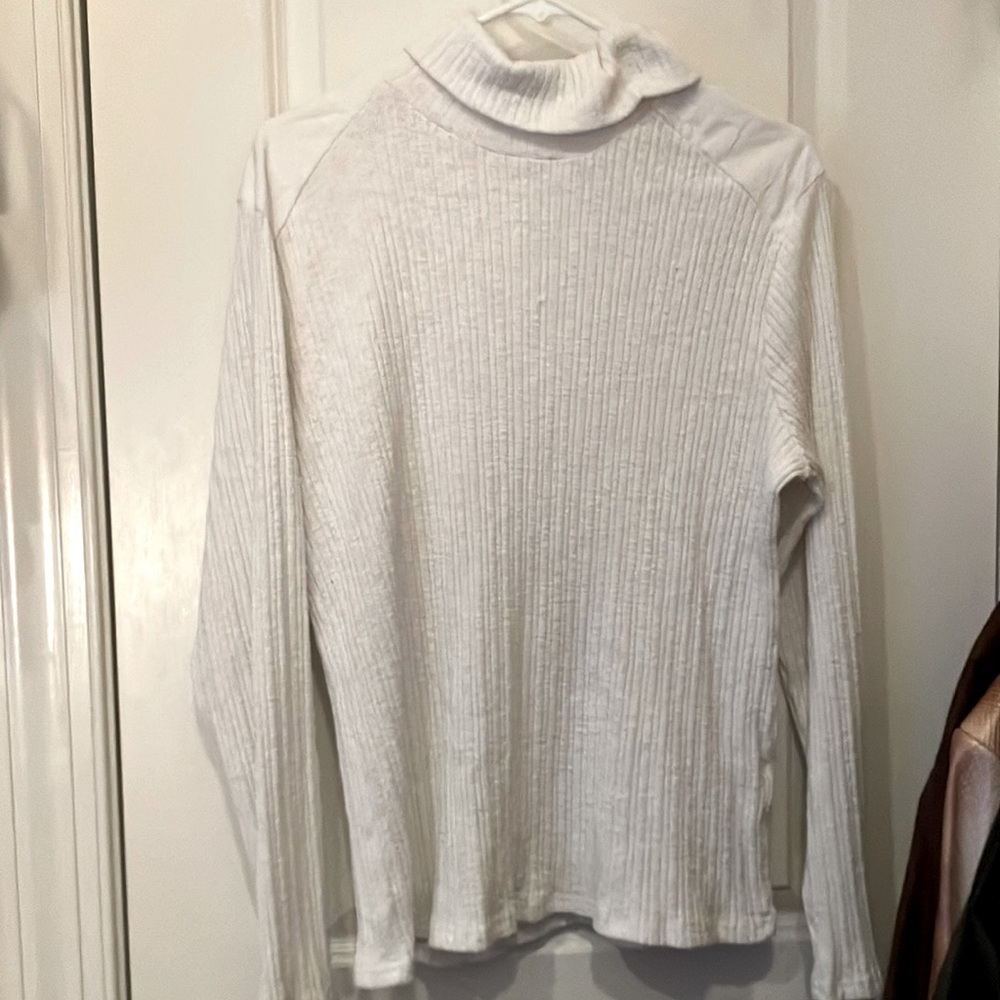White Turtleneck